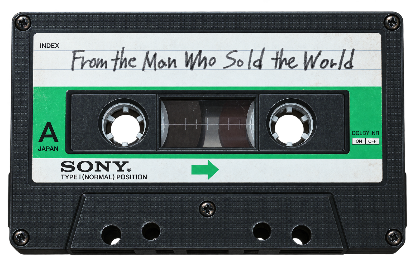 From the Man Who Sold the World，Sony A 面磁带